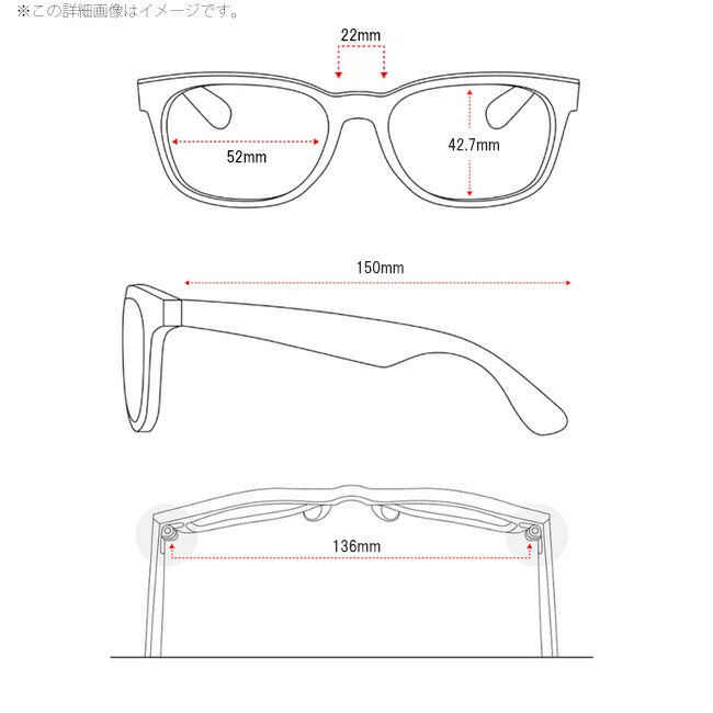 Ray-Ban レイバン ORIGINAL WAYFARER WASHED LENSES オリジナルウェイファーラーウォッシュドレンズ 0RB2140F