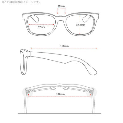 Ray-Ban レイバン ORIGINAL WAYFARER WASHED LENSES オリジナルウェイファーラーウォッシュドレンズ 0RB2140F