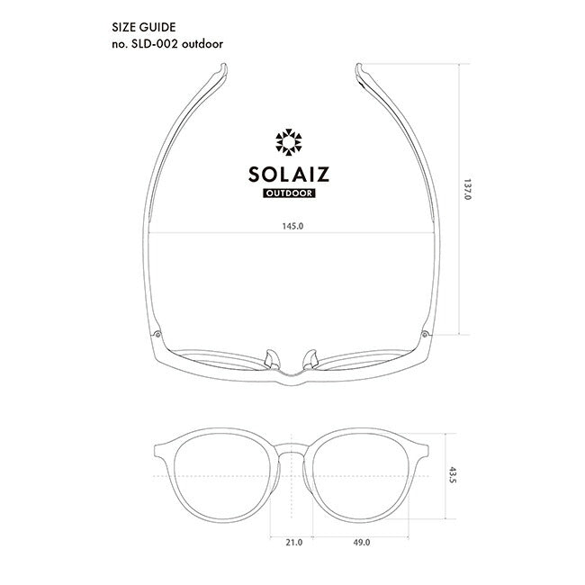 SOLAIZ ソライズ SLD-002 OUTDOOR 偏光レンズ
