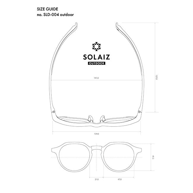 SOLAIZ ソライズ SLD-004 OUTDOOR 偏光レンズ
