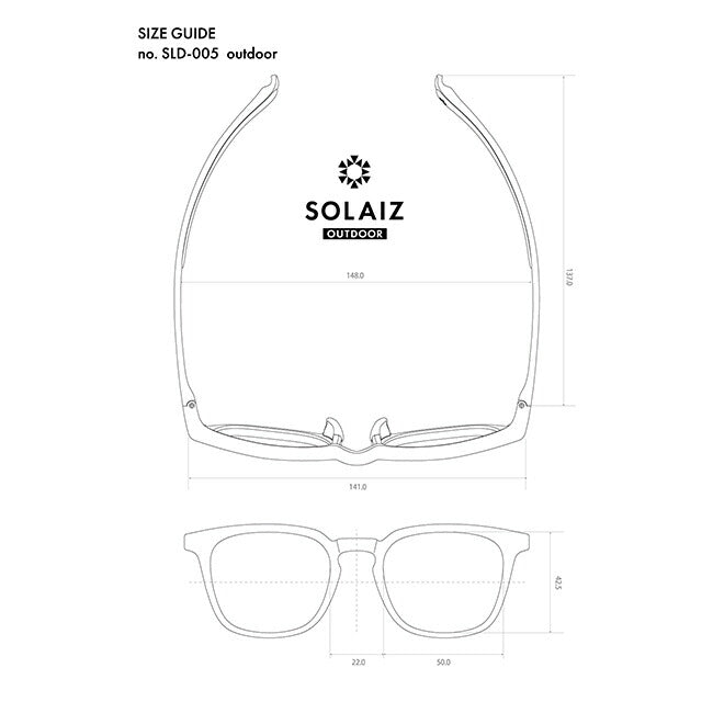 SOLAIZ ソライズ SLD-005 OUTDOOR 偏光レンズ