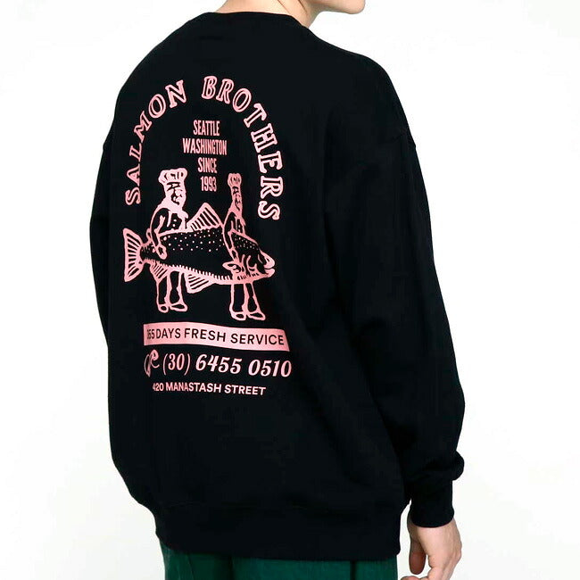 MANASTASH マナスタッシュ CiTee SWEAT SALMON スウェットサーモン 792-3232010