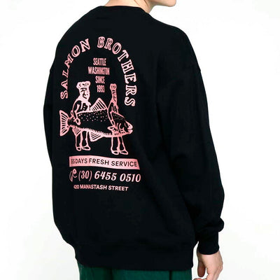 MANASTASH マナスタッシュ CiTee SWEAT SALMON スウェットサーモン 792-3232010