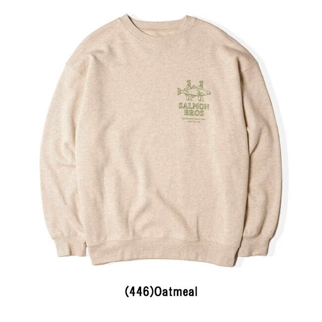 MANASTASH マナスタッシュ CiTee SWEAT SALMON スウェットサーモン 792-3232010