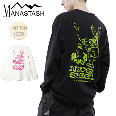 MANASTASH マナスタッシュ CiTee L/S RABBIT シティーロングスリーブラビット 792-4130005