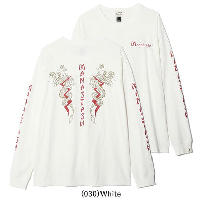 MANASTASH マナスタッシュ DRAGON L/S TEE ドラゴンロングスリーブTシャツ 792-4130012