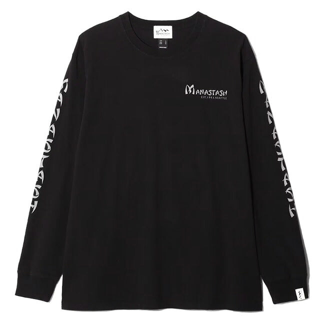 MANASTASH マナスタッシュ DRAGON L/S TEE ドラゴンロングスリーブTシャツ 792-4130012