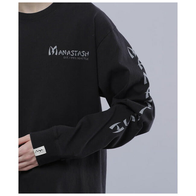 MANASTASH マナスタッシュ DRAGON L/S TEE ドラゴンロングスリーブTシャツ 792-4130012