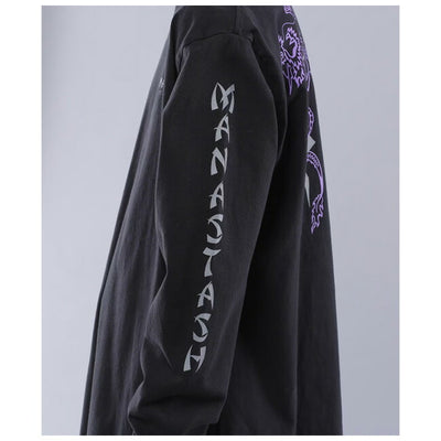 MANASTASH マナスタッシュ DRAGON L/S TEE ドラゴンロングスリーブTシャツ 792-4130012