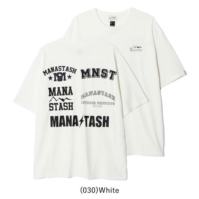 MANASTASH マナスタッシュ SPONSOR LOGO TEE スポンサーロゴティー 792-4134017