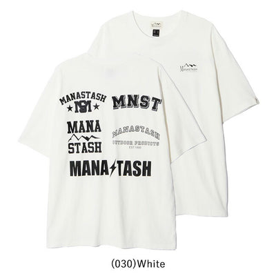 MANASTASH マナスタッシュ SPONSOR LOGO TEE スポンサーロゴティー 792-4134017