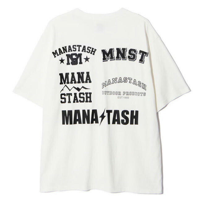 MANASTASH マナスタッシュ SPONSOR LOGO TEE スポンサーロゴティー 792-4134017