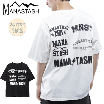 MANASTASH マナスタッシュ SPONSOR LOGO TEE スポンサーロゴティー 792-4134017