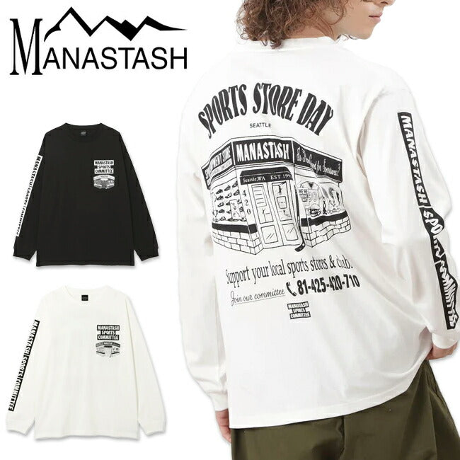 MANASTASH マナスタッシュ CiTee L/S TEE SPORTS STORE DAY シティロングスリーブティースポーツストアデイ 792-5130002