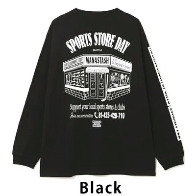 MANASTASH マナスタッシュ CiTee L/S TEE SPORTS STORE DAY シティロングスリーブティースポーツストアデイ 792-5130002
