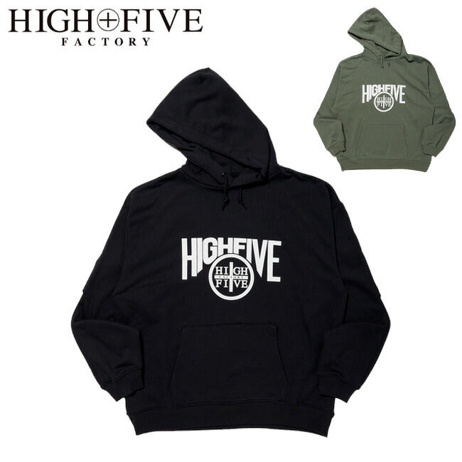 HIGH FIVE FACTORY ハイファイブファクトリー HFF Logo Sweat Hoodie ロゴスウェットフーディー 88000111