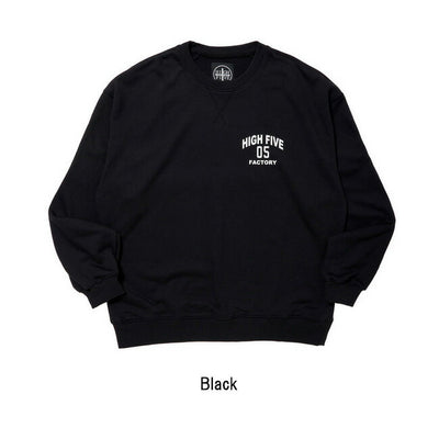 HIGH FIVE FACTORY ハイファイブファクトリー HFF Logo CN Sweat ロゴクルーネックスウェット 88000112