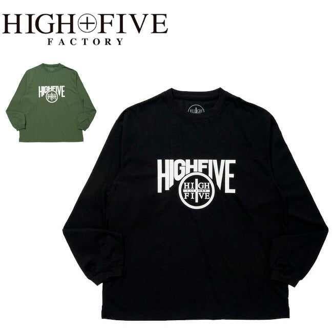 HIGH FIVE FACTORY ハイファイブファクトリー HFF Logo LS TEE ロゴロングスリーブティー 88000115