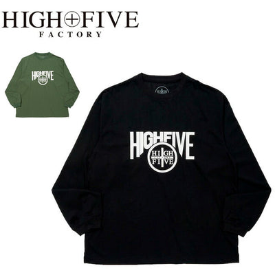 HIGH FIVE FACTORY ハイファイブファクトリー HFF Logo LS TEE ロゴロングスリーブティー 88000115