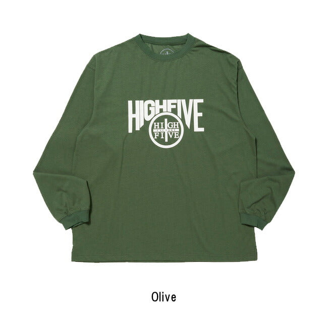 HIGH FIVE FACTORY ハイファイブファクトリー HFF Logo LS TEE ロゴロングスリーブティー 88000115