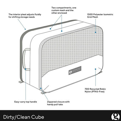 Gossamer Gear ゴッサマーギア Dirty Clean Cube ダーティークリーンキューブ GSCU0106