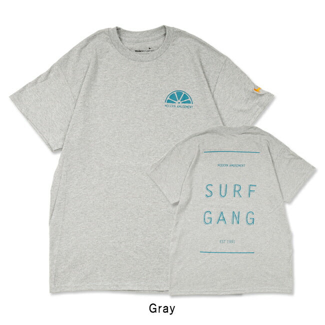 Modern Amusement モダンアミューズメント 別注 S/S Surf Gang Tee ショートスリーブサーフギャングTシャツ MA-TS0042
