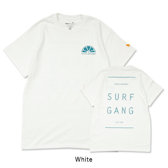 Modern Amusement モダンアミューズメント 別注 S/S Surf Gang Tee ショートスリーブサーフギャングTシャツ MA-TS0042