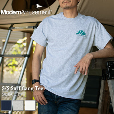 Modern Amusement モダンアミューズメント 別注 S/S Surf Gang Tee ショートスリーブサーフギャングTシャツ MA-TS0042