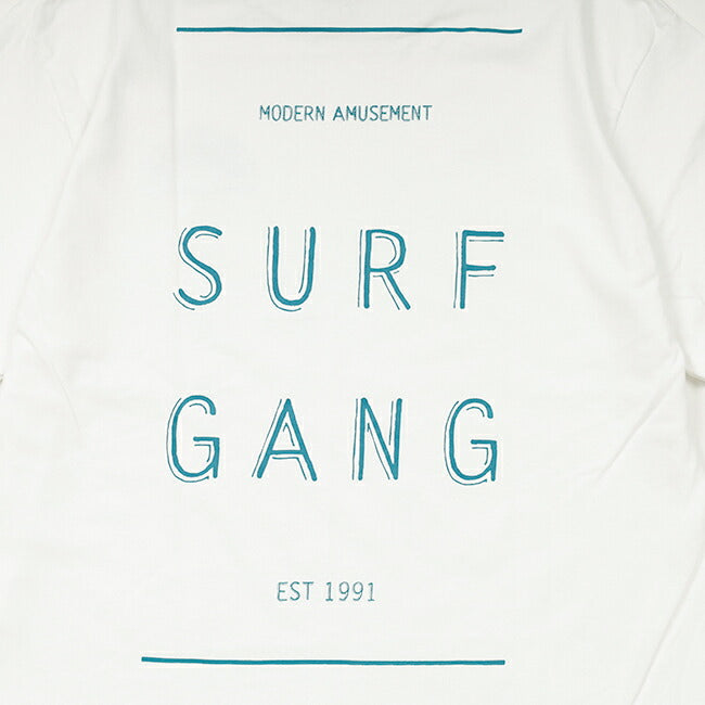Modern Amusement モダンアミューズメント 別注 S/S Surf Gang Tee ショートスリーブサーフギャングTシャツ MA-TS0042