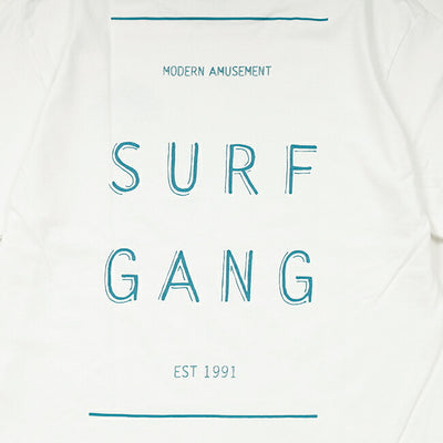 Modern Amusement モダンアミューズメント 別注 S/S Surf Gang Tee ショートスリーブサーフギャングTシャツ MA-TS0042