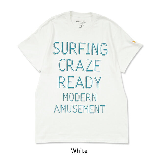 Modern Amusement モダンアミューズメント 別注 S/S Surfing Craze Tee ショートスリーブサーフィンクレイズTシャツ MA-TS0043