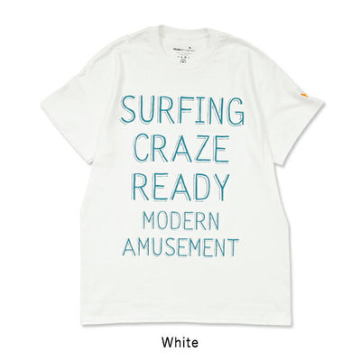 Modern Amusement モダンアミューズメント 別注 S/S Surfing Craze Tee ショートスリーブサーフィンクレイズTシャツ MA-TS0043