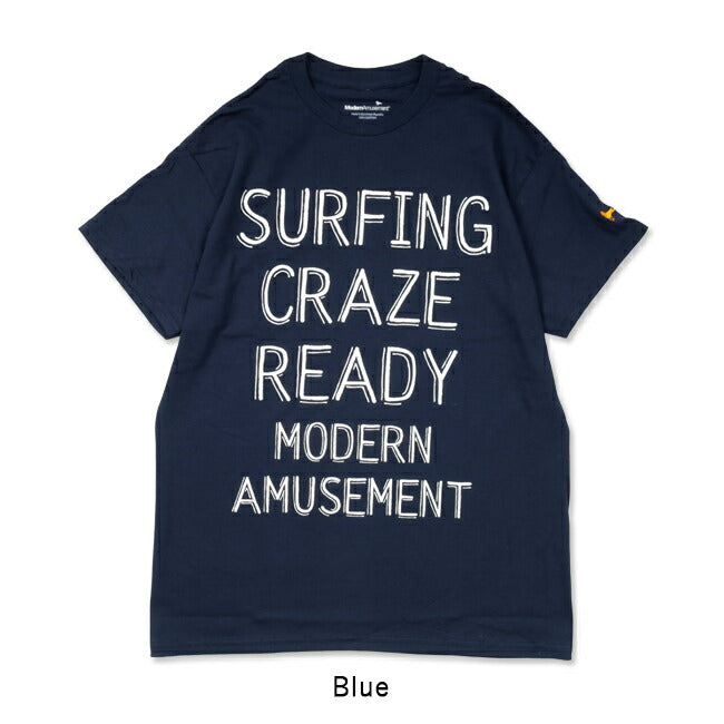 Modern Amusement モダンアミューズメント 別注 S/S Surfing Craze Tee ショートスリーブサーフィンクレイズTシャツ MA-TS0043