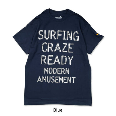 Modern Amusement モダンアミューズメント 別注 S/S Surfing Craze Tee ショートスリーブサーフィンクレイズTシャツ MA-TS0043