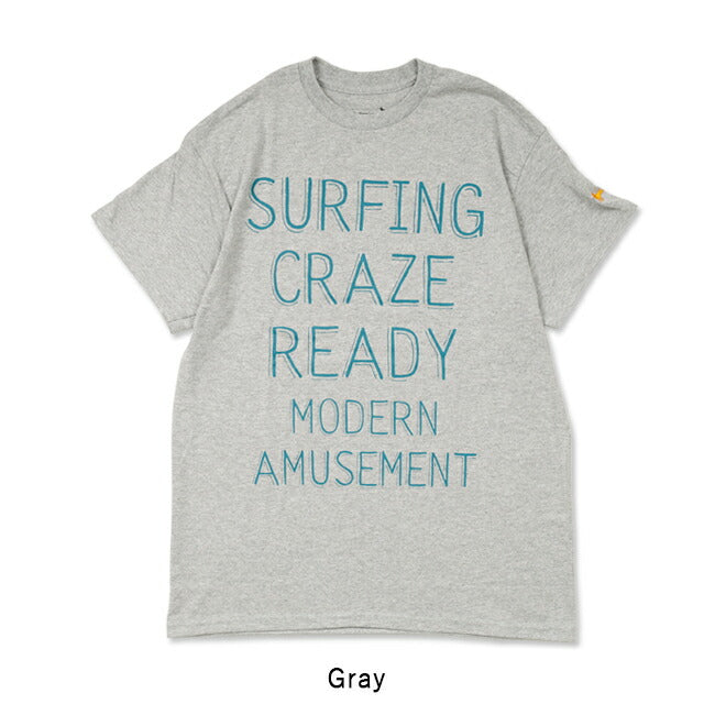 Modern Amusement モダンアミューズメント 別注 S/S Surfing Craze Tee ショートスリーブサーフィンクレイズTシャツ MA-TS0043