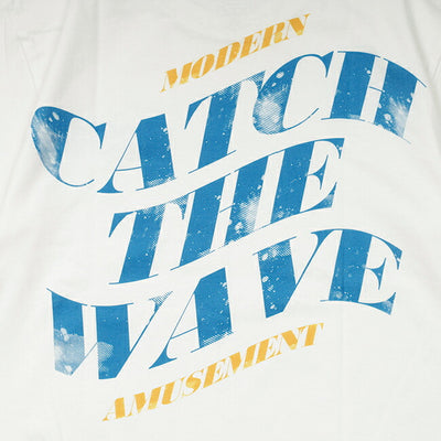 Modern Amusement モダンアミューズメント 別注 S/S Wave Logo Tee ショートスリーブウェーブロゴTシャツ MA-TS0044