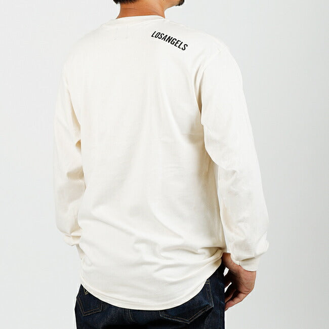 Modern Amusement モダンアミューズメント 別注 L/S Line Logo Tee (L.A) ロングスリーブラインロゴティー MA-LT0020