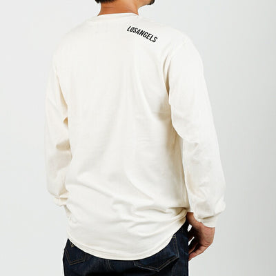 Modern Amusement モダンアミューズメント 別注 L/S Line Logo Tee (L.A) ロングスリーブラインロゴティー MA-LT0020