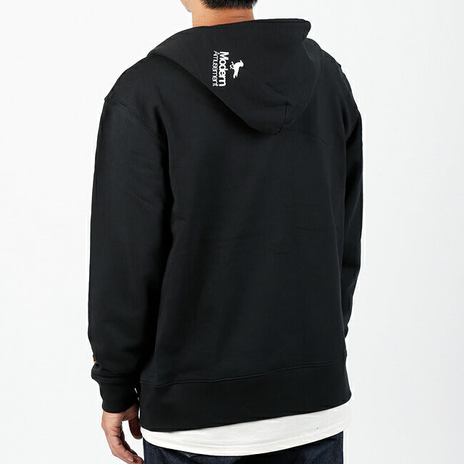 Modern Amusement モダンアミューズメント 別注 Sweat Zip Up Hoodie スウェットジップアップフーディ MA-SW0023