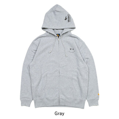 Modern Amusement モダンアミューズメント 別注 Sweat Zip Up Hoodie スウェットジップアップフーディ MA-SW0023