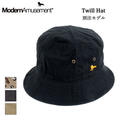Modern Amusement モダンアミューズメント 別注 Twill Hat オレンジツイルハット MA-CAP005