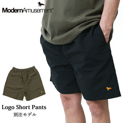 Modern Amusement モダンアミューズメント 別注 Logo Short Pants ロゴショートパンツ MA-SP0009