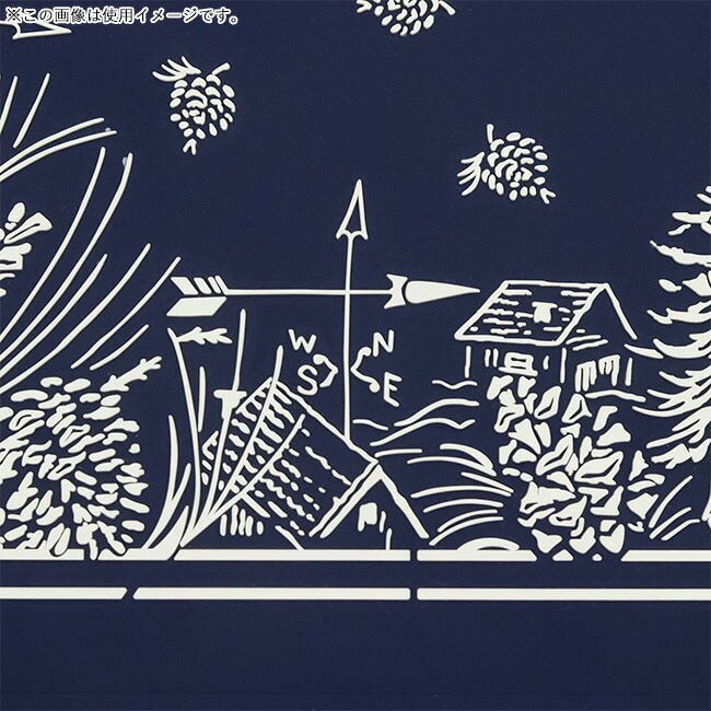 DOGS FOR PEACE ドッグスフォーピース BANDANA FEEDING MAT バンダナフィーディングマット Navy 960003889