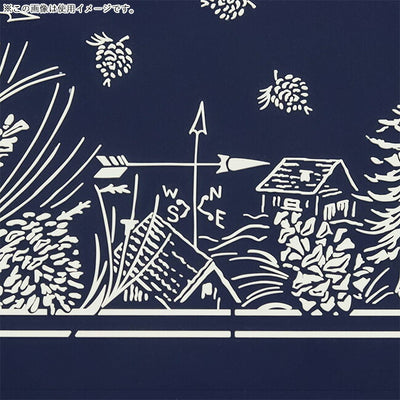 DOGS FOR PEACE ドッグスフォーピース BANDANA FEEDING MAT バンダナフィーディングマット Navy 960003889