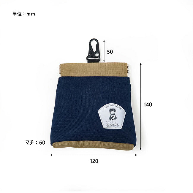DOGS FOR PEACE ドッグスフォーピース MANNER POUCH マナーポーチ 960004