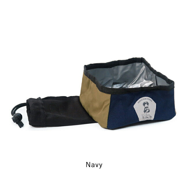 DOGS FOR PEACE ドッグスフォーピース PACKABLE FIELD DOG BOWL パッカブルフィールドドッグボウル 960005