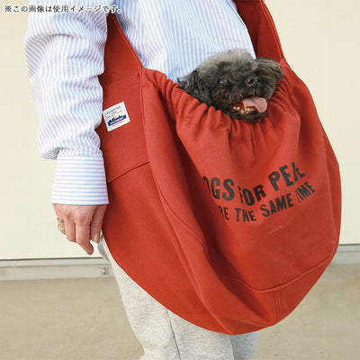 DOGS FOR PEACE ドッグスフォーピース ALBERTON DOG NEWS PAPER BAG CARRIES L アルバートンニュースペーパーキャリーバッグL 960008