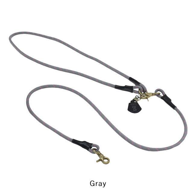 DOGS FOR PEACE ドッグスフォーピース SHOULDER 2WAY CLIMBING ROPE LEASH ショルダー2WAYクライミングロープリーシュ 960011