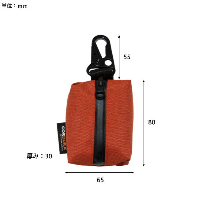 DOGS FOR PEACE ドッグスフォーピース CORDURA POOP BAG コーデュラプープバッグ 960013