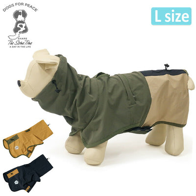 DOGS FOR PEACE ドッグスフォーピース CORDURA WATER REPELLENT STRETCH PACKABLE COAT L コーデュラ撥水ストレッチパッカブルコートL 960016